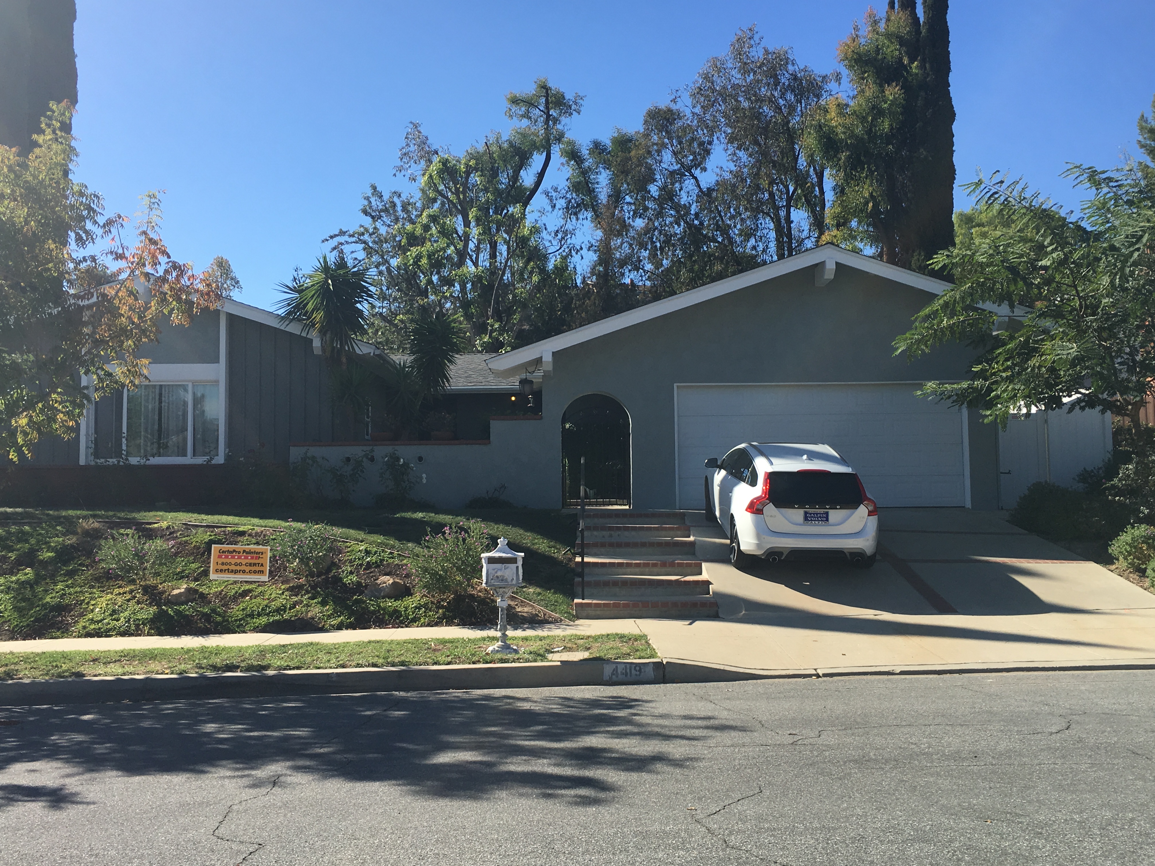Exterior house painting by CertaPro painters in Thousand Oaks, CA